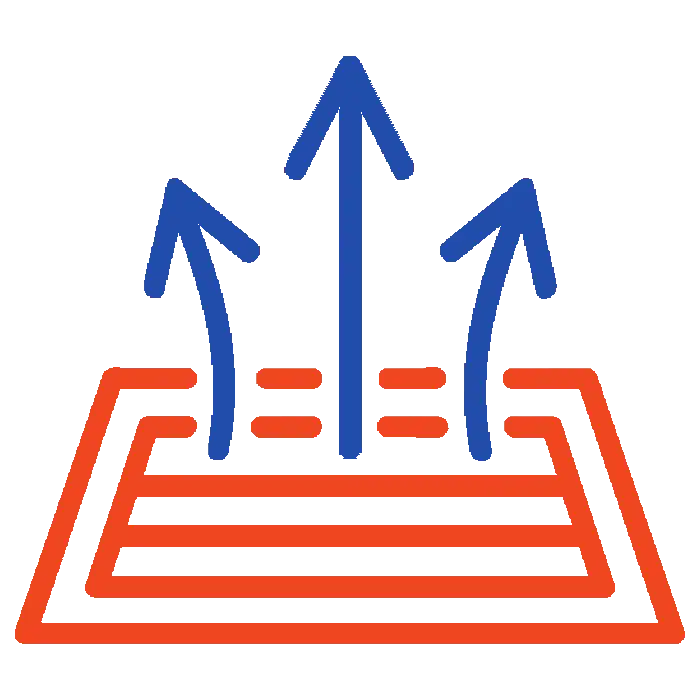 Furnace blowing cold or insufficient heat icon