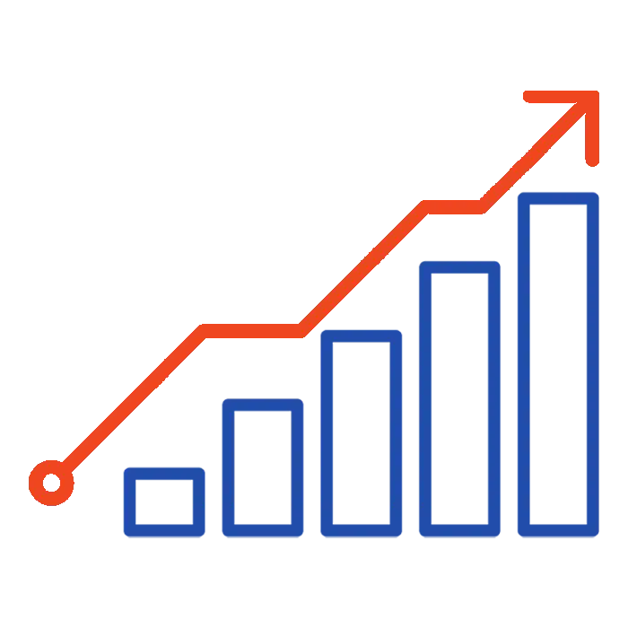 Higher efficiency ratings icon