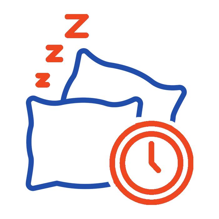 Improved sleep quality icon